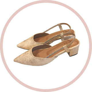 GOLDEN SHADOW SLINGBACK