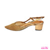 SHEER GOLDEN SLINGBACK