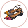 BLACK FANTASY SLINGBACK