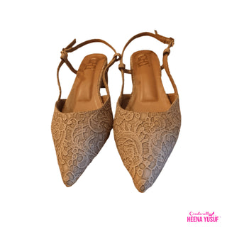 SAZ BEIGE SLINGBACK