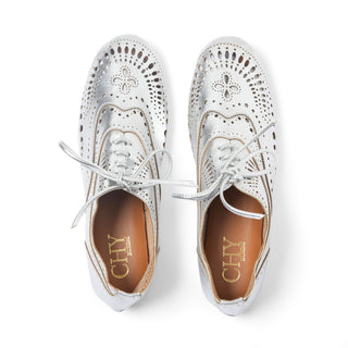 AURELIA SILVER LACE UPS