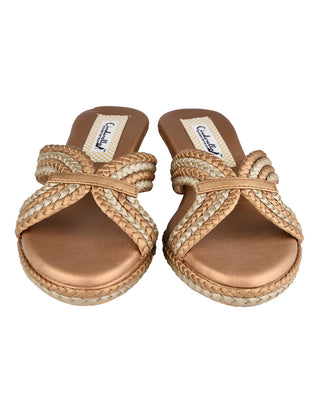 CAMEL BRAID 2'' WEDGES
