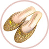 BEIGE BANJARA WITH GOLD COIN