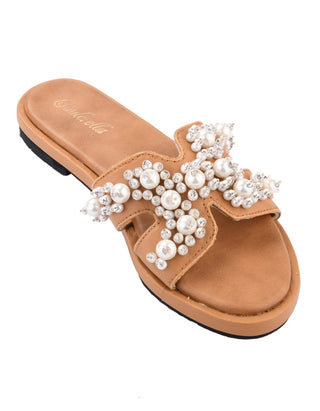 Jewel Embellished Slides