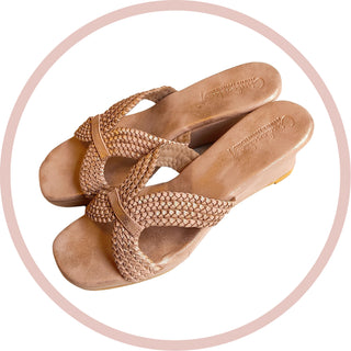 BRAID BLUSH SQUARE  2''