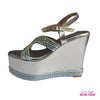 BRAID GOLD WITH BACK STRAP HEEL 5.5''
